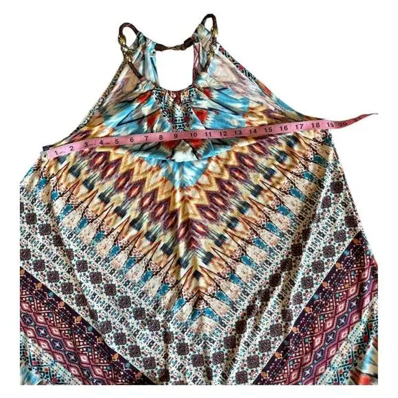 Westport | Women's Multi-Colored Summer Dress | Size M | 0965 - Picture 2 of 8